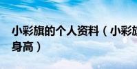 小彩旗的個人資料(小彩旗是誰?小彩旗真實身高)