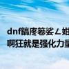 dnf鎬庝箞娑ㄥ姏閲忓拰鏅哄姏（DNF大轉移后QP在哪里點啊狂就是強化力量智力那個）