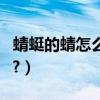 蜻蜓的蜻怎么組詞四年級（蜻蜓的蜻怎么組詞?）
