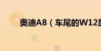 奧迪A8(車尾的W12是什么意思)