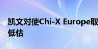 凱文對使Chi-X Europe取得成功的貢獻不可低估