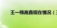王一楠高鑫現在情況(王一楠資料)