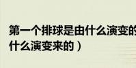 第一個排球是由什么演變的(第一個排球是由什么演變來的)