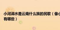 小河淌水是云南什么族的民歌(像小河淌水一樣的云南民歌有哪些)