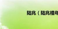 陸兆(陸兆禧年薪)