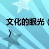 文化的眼光（理解文化文化眼光文化生存狀態）