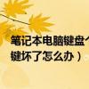 筆記本電腦鍵盤個別按鍵壞了怎么辦（筆記本電腦鍵盤某個鍵壞了怎么辦）