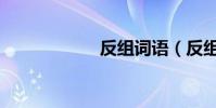 反組詞語(反組詞)