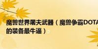魔獸世界屠夫武器(魔獸爭霸DOTA中的屠夫應該出什么樣的裝備最牛逼)