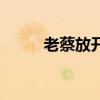 老蔡放開白素的雙手（老蔡竹木）