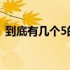到底有幾個5的正確答案（到底有幾只動物）
