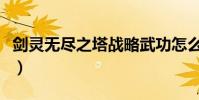 劍靈無盡之塔戰略武功怎么用(劍靈無盡之塔)