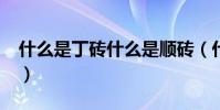 什么是丁磚什么是順磚(什么是“丁蟹效應”)