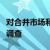 對合并市場和主要受管制行業的監管進行深入調查