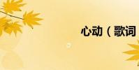 心動(歌詞)