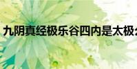 九陰真經極樂谷四內是太極么(其他門派呢)