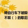 騎自行車下坡睬什么都不睬什么（騎自行車下坡―睬（）都不睬（）的歇后語）