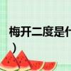 梅開二度是什么意思（梅開二度有什么典故嗎）