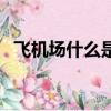 飛機場什么是值機柜臺（飛機場什么意思）