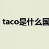 taco是什么國家的食物（TACO是什么食物）