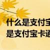 什么是支付寶特約商戶與普通商戶區別（什么是支付寶卡通）