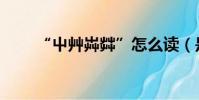 “屮艸芔茻”怎么讀(是什么意思)