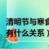清明節與寒食節有什么關系（清明節與寒食節有什么關系）