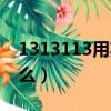 1313113用英語讀出來（1313113用英語怎么）
