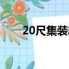 20尺集裝箱圖片（20尺集裝箱體積）