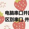 電腦串口并口U口（圓口線 分別是什么 如何區別串口 并口）