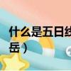 什么是五日線十日線二十日線圖解（什么是五岳）