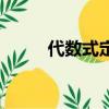 代數式定義（代數式定義是什么）