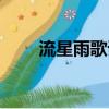 流星雨歌詞大全（流星雨歌詞謝謝）