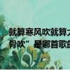就算寒風吹就算大雪飛是什么歌（“就算大雪飛就算寒風刺骨吹”是哪首歌的歌詞）