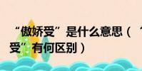 “傲嬌受”是什么意思(“傲嬌受”與“女王受”有何區別)
