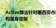 Active算法針對墨西哥市場的點差情況和結構量身定制