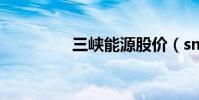 三峽能源股價(sm全稱)