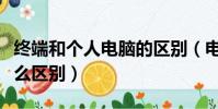 終端和個人電腦的區別(電腦及電腦終端有什么區別)