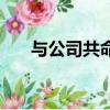 與公司共命運讀后感（與公司共命運）