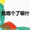 我啷個了嘛什么意思（我了個去是什么意思）
