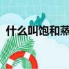 什么叫飽和蒸汽壓力（什么叫飽和蒸汽壓?）