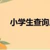 小學生查詢成績的二維碼（小學生查詢）