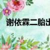 謝依霖二胎出生男孩嗎（謝依霖二胎孕肚）