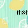 什么什么不什么（什么什么）