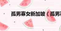孤男寡女新加坡(孤男寡女新加坡)