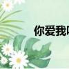 你愛我嗎歌詞（你愛我嗎 歌詞）