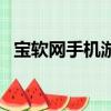 寶軟網手機游戲破解版（寶軟網破解游戲）