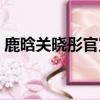 鹿晗關曉彤官宣句子（鹿晗關曉彤官宣結婚）