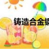 鑄造合金鋼是什么材料（鑄造合金鋼）