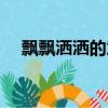 飄飄灑灑的意思解釋（飄飄灑灑的意思）